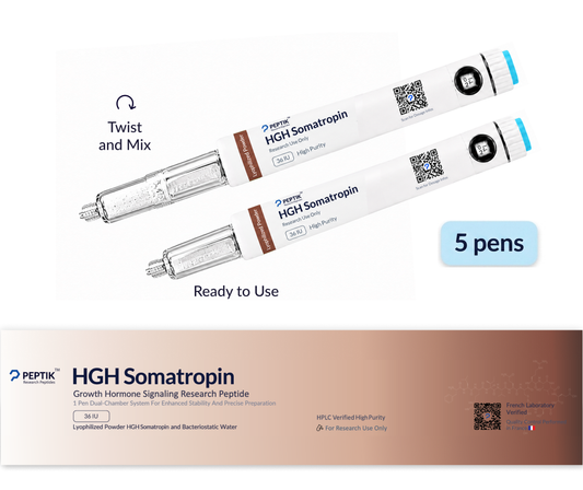 Set of 5 HGH Somatropin - 5 Pens
