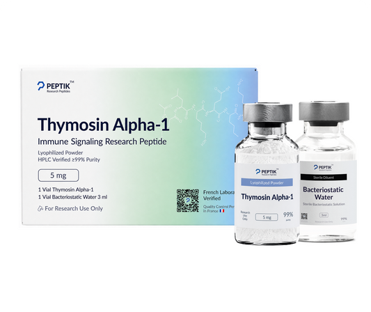 Thymosin Alpha-1 Lyophilized Vial + Sterile Water