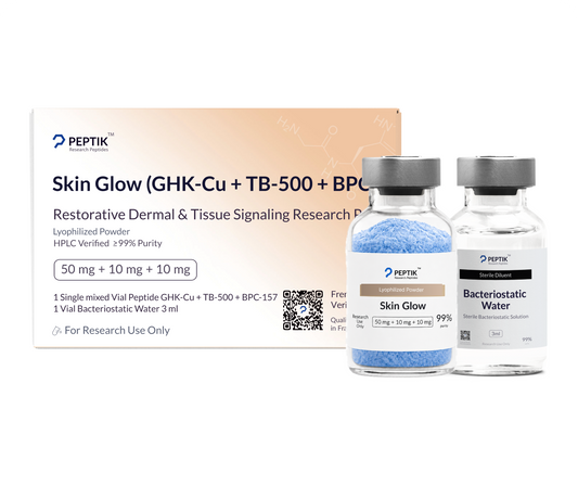 Skin Glow (GHK-Cu/TB-500/BPC-157) Lyophilized Vial