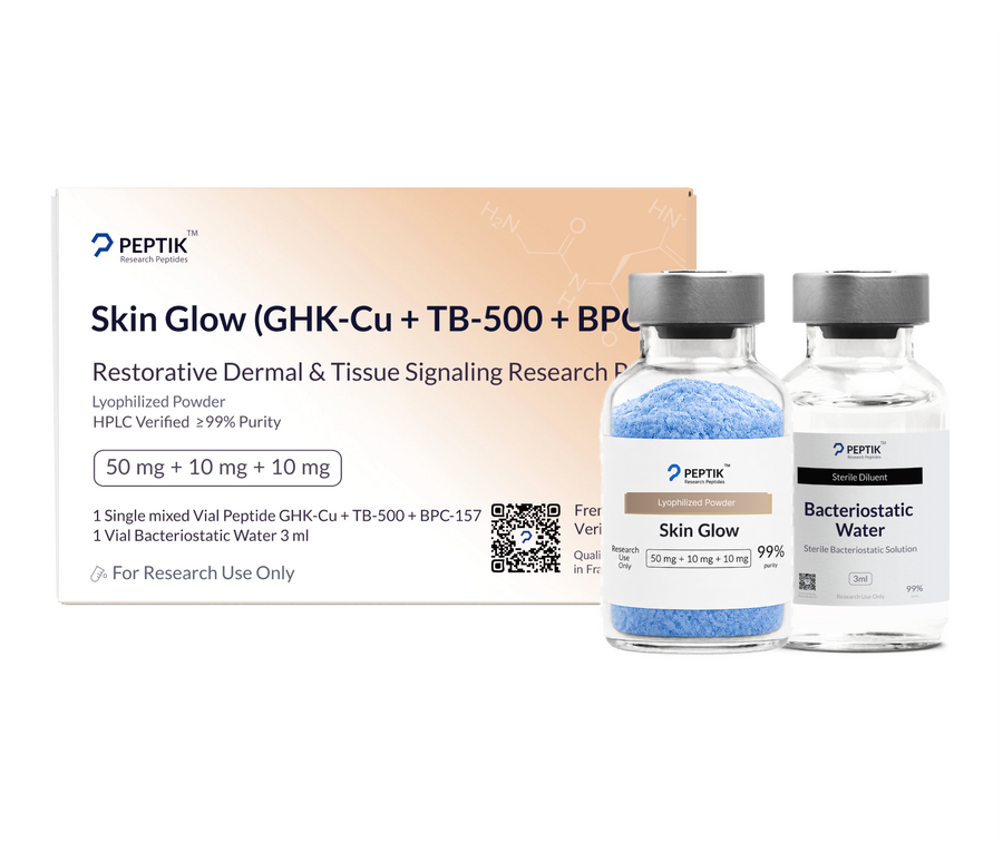 Skin Glow (GHK-Cu/TB-500/BPC-157) Lyophilized Vial