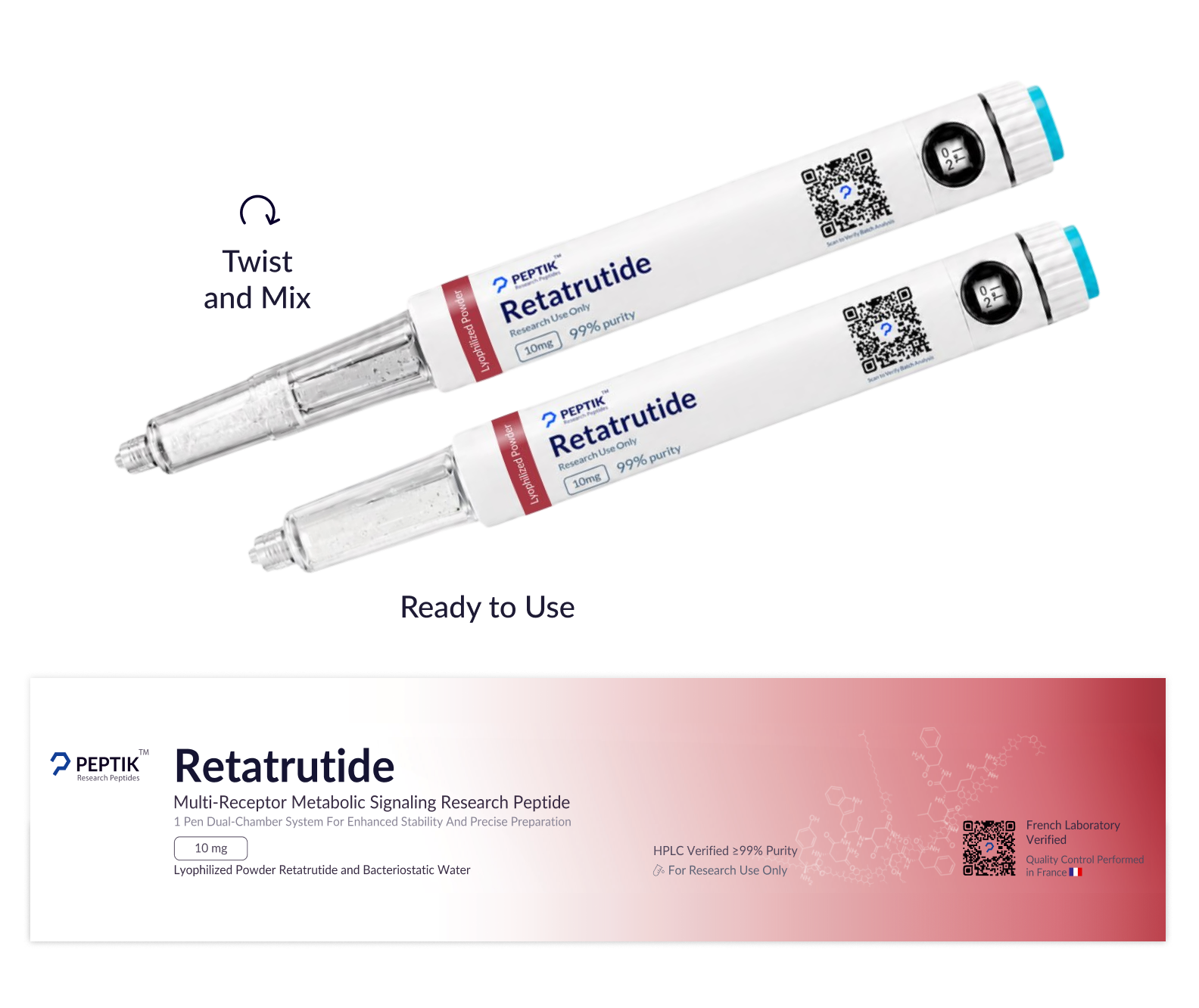 Retatrutide Next-Gen Dual-Chamber Pen