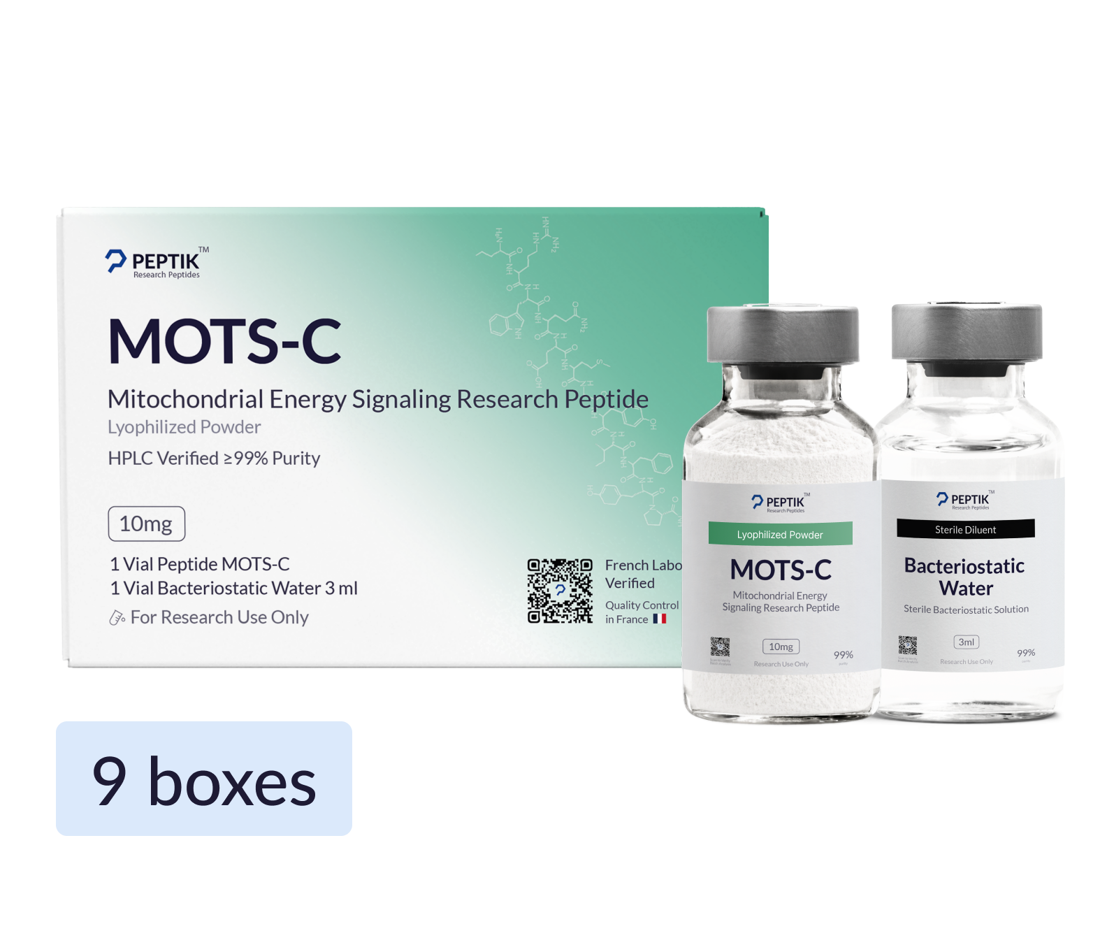 Set of 9 MOTS-C — Vial